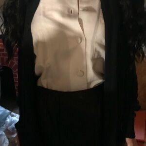 Bedford Fair White Blouse Size Mediumum